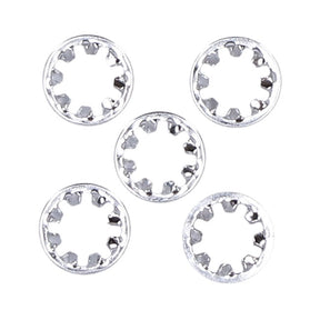 Chrome Ext. Lockwasher, #12