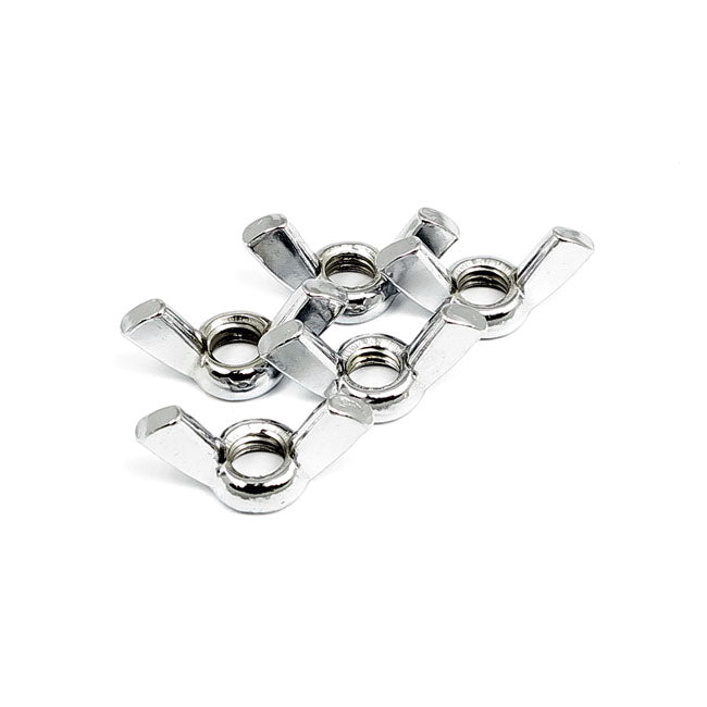 Chrome Wing Nut, 3/8 16 Nuts Usa Sizes Gardner Westcott