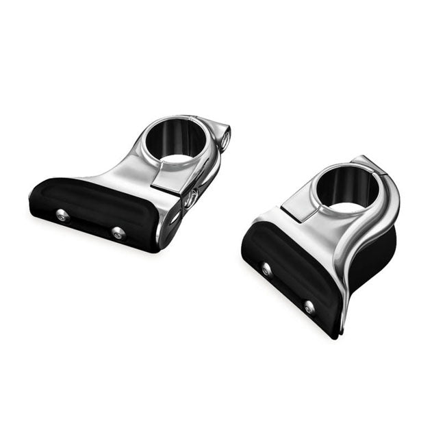 Kuryakyn, Toe rest cruise pegs, chrome Footpegs Kuryakyn