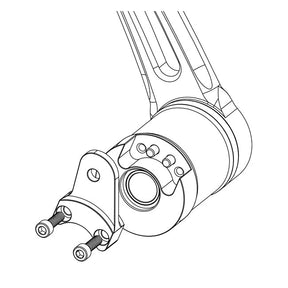 Arlen Ness Converter Brake Arm Adapter, Black - 00-07 Touring Shifter Peg Arlen Ness