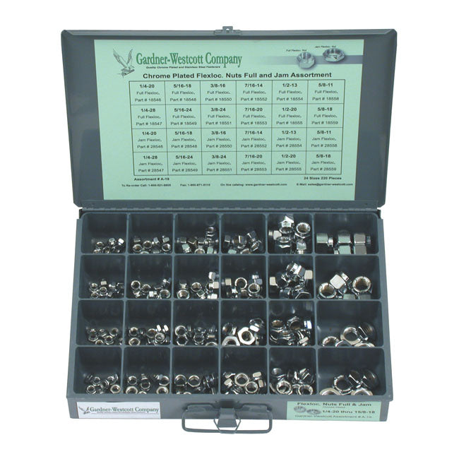 Flexloc Nut Assortment Tray Assortment Trays Usa Sizes Gardner Westcott