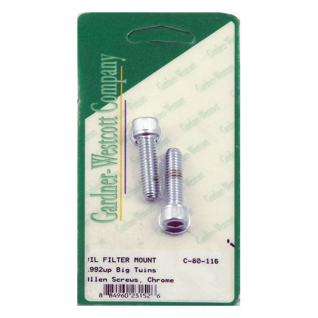 Gardner Westcott, Oil Filter Mount Kit. Chrome Oil Filter Mount Kits Gardner Westcott