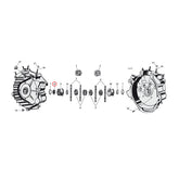 Sprocket Bearing End, Left Side Bolts Usa Sizes Samwel