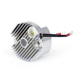 Solid State 12 V Voltage Finned Regulator. Chrome Regulators Mcs