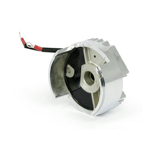 Solid State 12 V Voltage Finned Regulator. Chrome Regulators Mcs