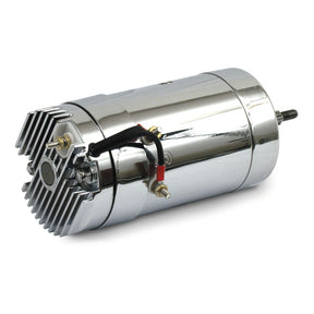 Solid State 12 V Voltage Finned Regulator. Chrome Regulators Mcs