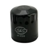 S&S Cycle Filter Oil W/Or Blk 99 19 Oil Filters S&S Cycle