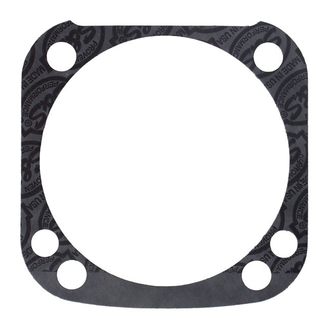 S&S, base gasket, 4 inch bore Cylinder Base Gaskets S&S Cycle