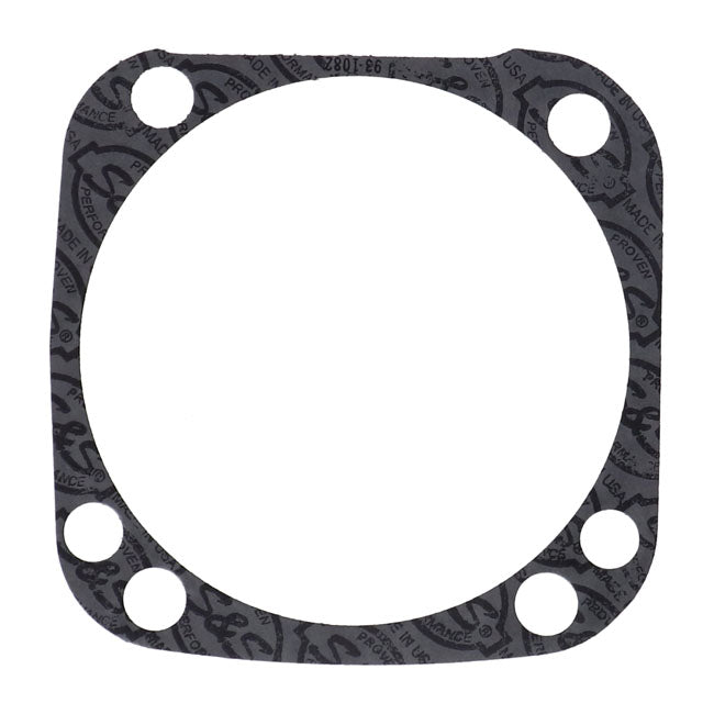S&S, cylinder base gaskets. 4-3/8" bore Cylinder Base Gaskets S&S Cycle