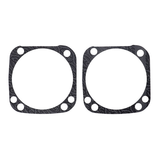 S&S, cylinder base gaskets. 4-3/8" bore Cylinder Base Gaskets S&S Cycle