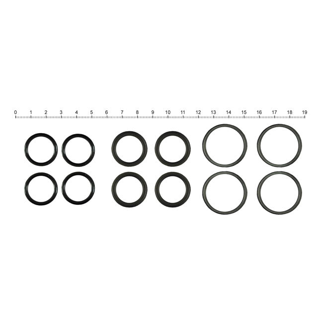 S&S, pushrod cover seal kit. O-ring Pushrod Covers Gaskets And Seals S&S Cycle