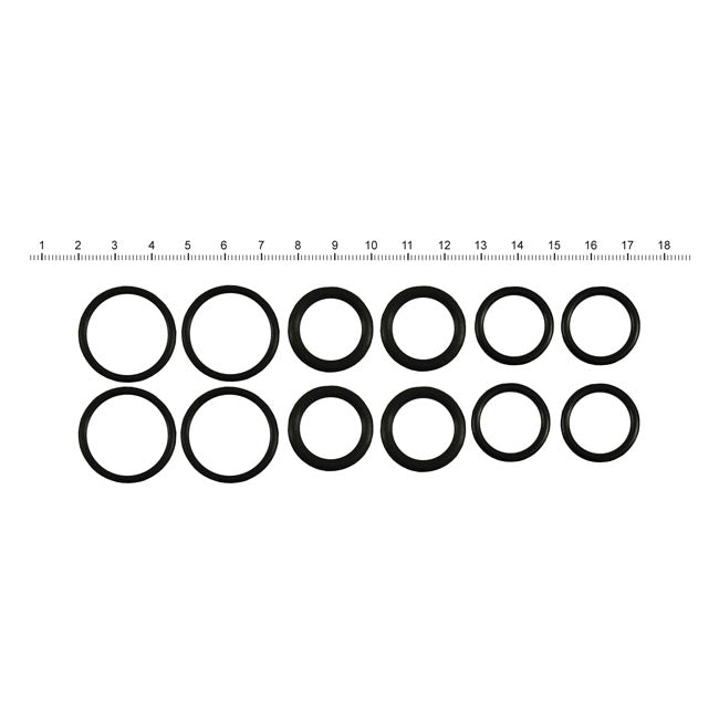 S&S Cycle O Ring Kit Pr Tubes Pushrod Covers Gaskets And Seals S&S Cycle