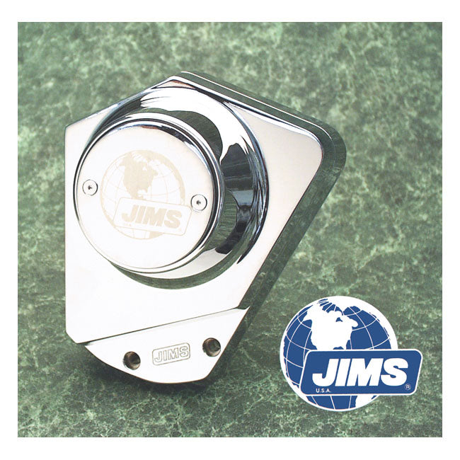 JIMS, ''A Cut Above'' billet cam cover L73-92 B.T. Polished Cam Covers Jims