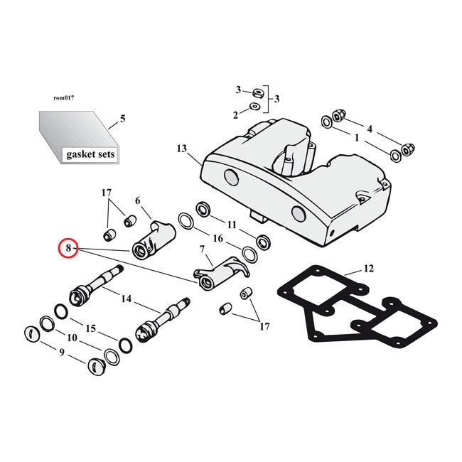 Jims Roller Rocker Arms Rocker Arms And Shafts Jims