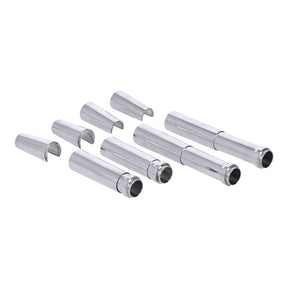 JIMS, billet ''A Cut Above'' aluminum pushrod cover kit. Pol. Pushrod Covers Jims