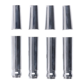 JIMS, billet ''A Cut Above'' aluminum pushrod cover kit. Pol. Pushrod Covers Jims