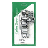 Gardner Westcott, Oil Pump Line Fitting Kit. Chrome Oil Line Fittings Gardner Westcott