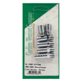 Gardner Westcott, Oil Pump Line Fitting Kit. Chrome Oil Line Fittings Gardner Westcott