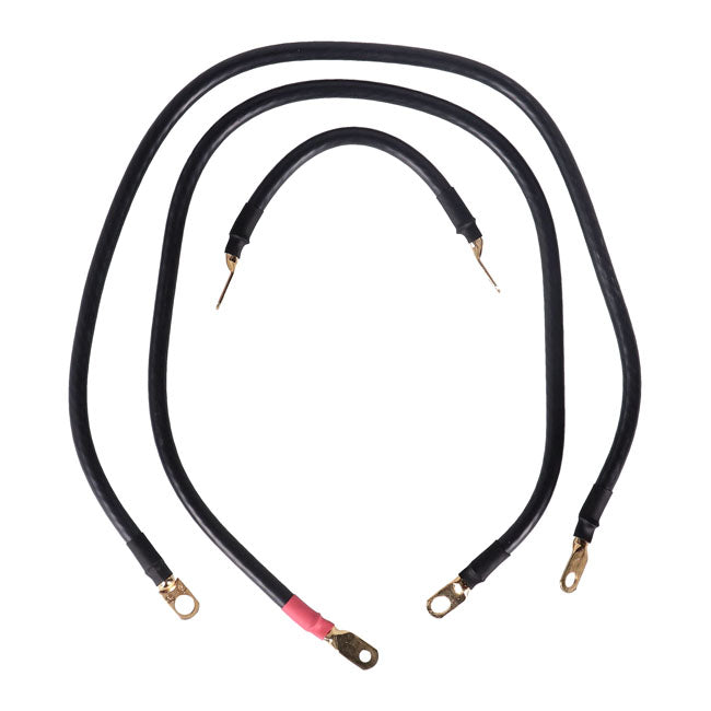 JIMS, Superflex battery cable set. 9", 30", 30" Battery Cables Jims