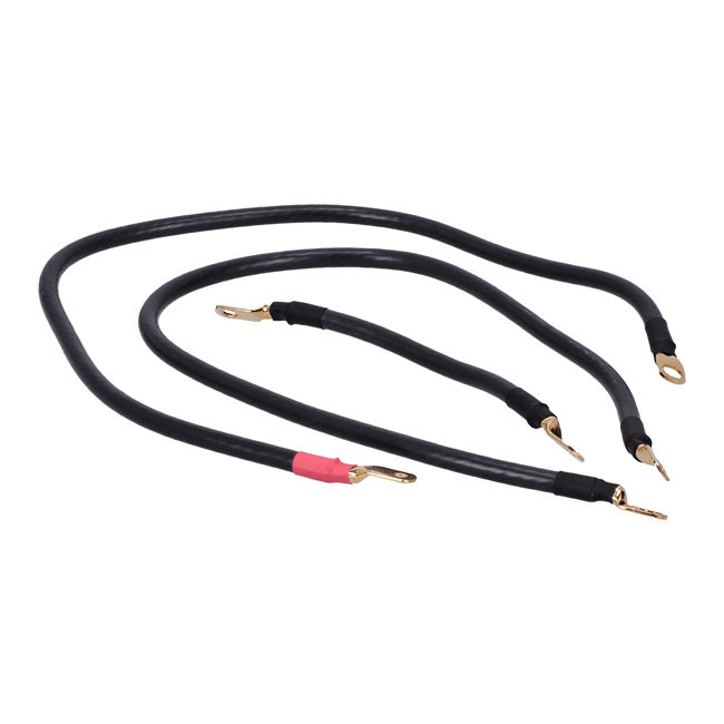 JIMS, Superflex battery cable set. 9", 30", 30" Battery Cables Jims