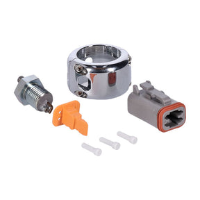 JIMS, damage control kit. Chrome, 1" bars Indicator Lights Jims