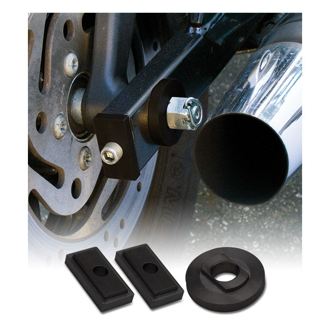 Jims Lockdown Axle Kit Wheel Axles Covers Jims
