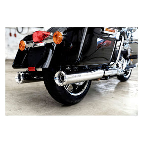 Miller, Cleveland 107" Slip On Mufflers. Euro 5. Polished Exhaust Slip-Ons And Mufflers Miller Exhaust