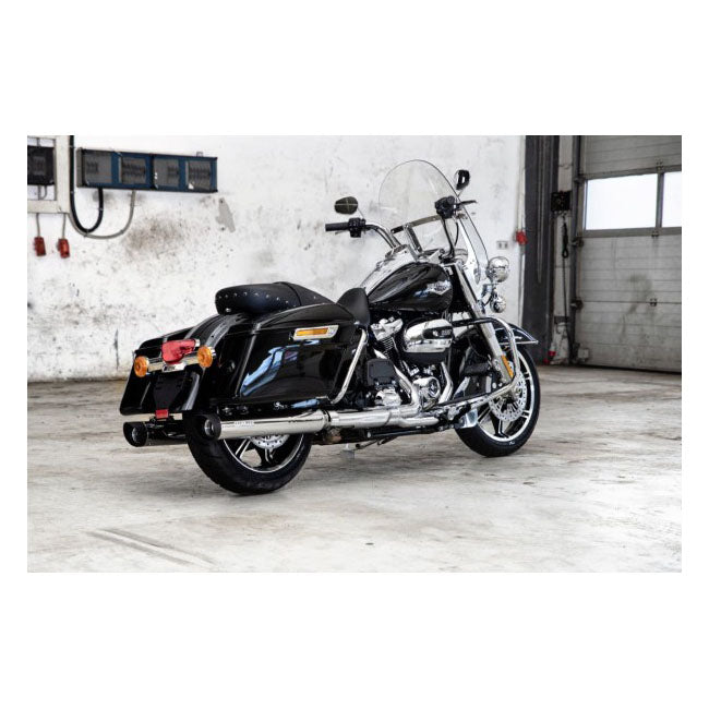 *2 Weeks Extra Transit Time* Miller, Cleveland 107" Slip On Mufflers. Euro 5. Polished Exhaust Slip-Ons And Mufflers Miller Exhaust