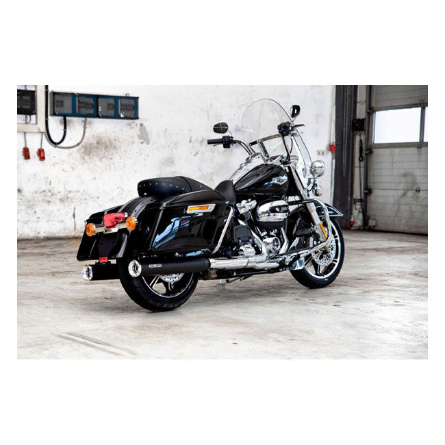 *2 Weeks Extra Transit Time* Miller, Cleveland 107" Slip On Mufflers. Euro 5. Matte Black Exhaust Slip-Ons And Mufflers Miller Exhaust