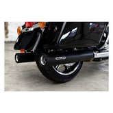 *2 Weeks Extra Transit Time* Miller, Cleveland 107" Slip On Mufflers. Euro 5. Matte Black Exhaust Slip-Ons And Mufflers Miller Exhaust