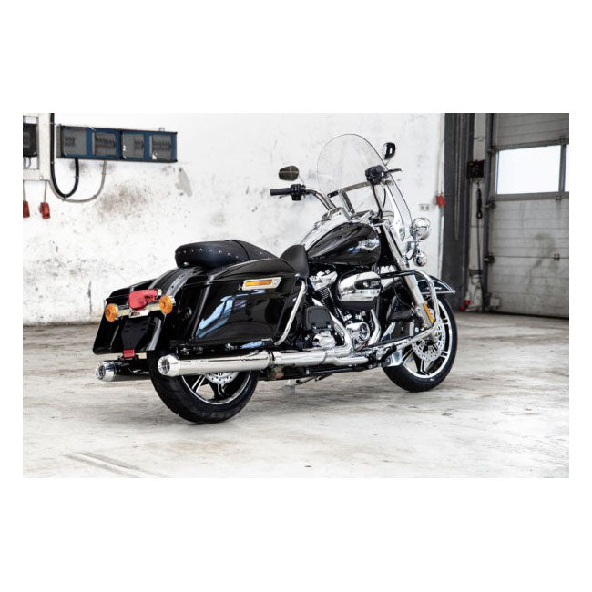 *2 Weeks Extra Transit Time* Miller, Cleveland 114" Slip On Mufflers. Euro 5. Polished Exhaust Slip-Ons And Mufflers Miller Exhaust