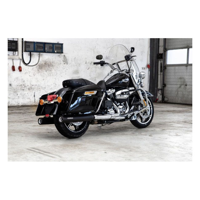 *2 Weeks Extra Transit Time* Miller, Cleveland 114" Slip On Mufflers. Euro 5. Matte Black Exhaust Slip-Ons And Mufflers Miller Exhaust