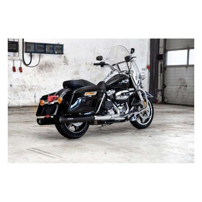 *2 Weeks Extra Transit Time* Miller, Cleveland 114" Slip On Mufflers. Euro 5. Matte Black Exhaust Slip-Ons And Mufflers Miller Exhaust