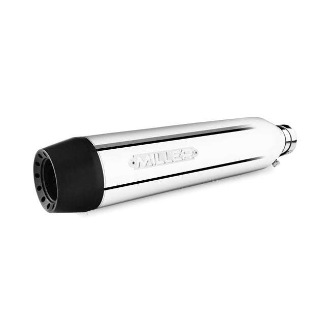 *2 Weeks Extra Transit Time* Miller, Hunter Ii Slip On Mufflers. Euro 4. Polished Exhaust Slip-Ons And Mufflers Miller Exhaust