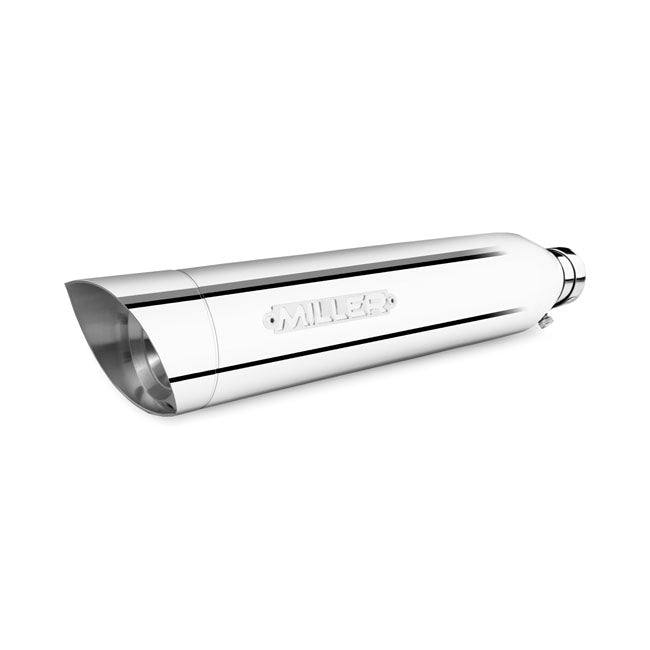 *2 Weeks Extra Transit Time* Miller, Arizona Ii Slip On Mufflers. Euro 4. Polished Exhaust Slip-Ons And Mufflers Miller Exhaust