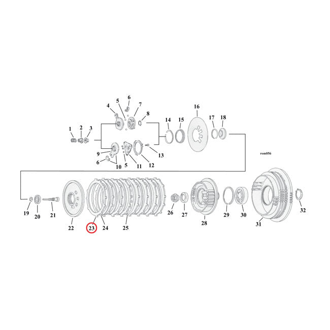 Alto Products Plates Redeagle 90 22 Bt & Xl Clutch Plate Kits Alto Products
