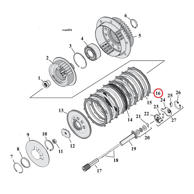 Alto Products Plates Redeagle 90 22 Bt & Xl Clutch Plate Kits Alto Products