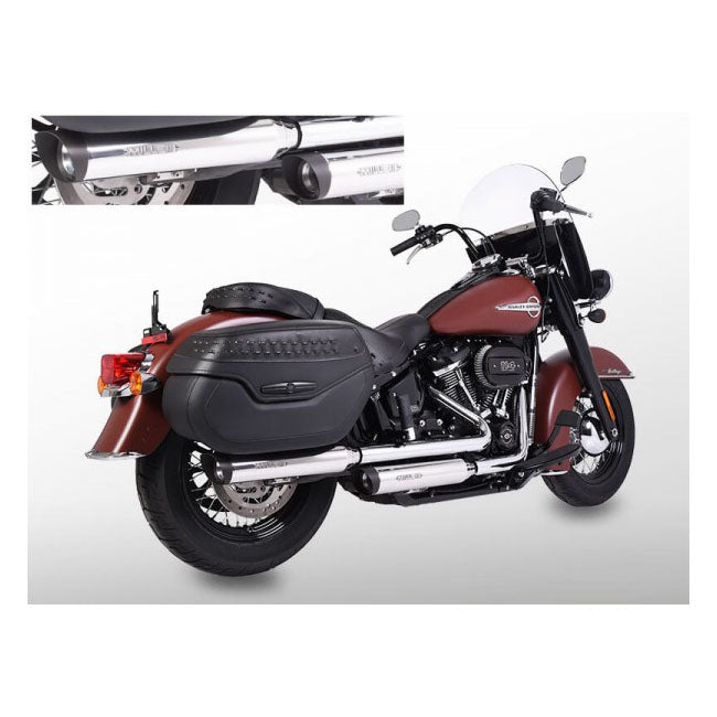 *2 Weeks Extra Transit Time* Miller, Independence Slip On Mufflers. Euro 4. Polished Exhaust Slip-Ons And Mufflers Miller Exhaust