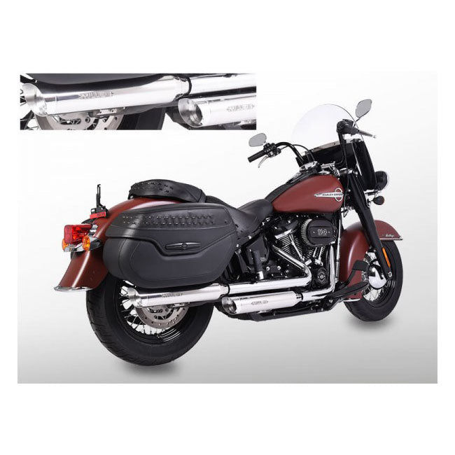 *2 Weeks Extra Transit Time* Miller, Independence Slip On Mufflers. Euro 4. Polished Exhaust Slip-Ons And Mufflers Miller Exhaust
