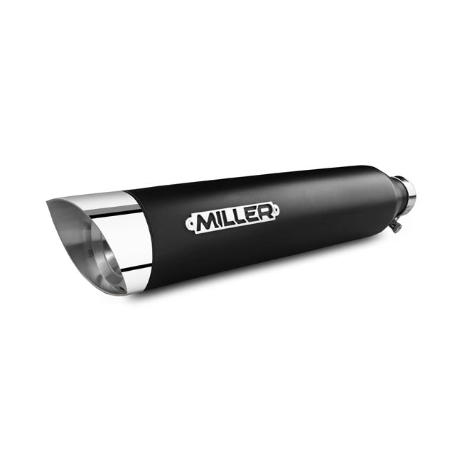 *2 Weeks Extra Transit Time* Miller, Independence Slip On Mufflers. Euro 4. Matte Black Exhaust Slip-Ons And Mufflers Miller Exhaust