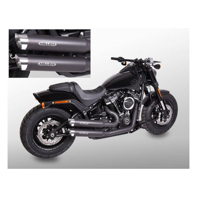 *2 Weeks Extra Transit Time* Miller, Bronco 2 2 Exhaust System. Euro 4. Matte Black Exhaust Slip-Ons And Mufflers Miller Exhaust