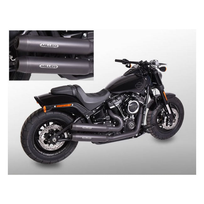 *2 Weeks Extra Transit Time* Miller, Bronco 2 2 Exhaust System. Euro 4. Matte Black Exhaust Slip-Ons And Mufflers Miller Exhaust