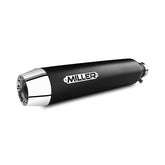 *2 Weeks Extra Transit Time* Miller, Nebraska Ii Slip On Mufflers. Euro 4. Matte Black Exhaust Slip-Ons And Mufflers Miller Exhaust