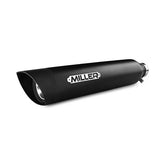 *2 Weeks Extra Transit Time* Miller, Nebraska Ii Slip On Mufflers. Euro 4. Matte Black Exhaust Slip-Ons And Mufflers Miller Exhaust