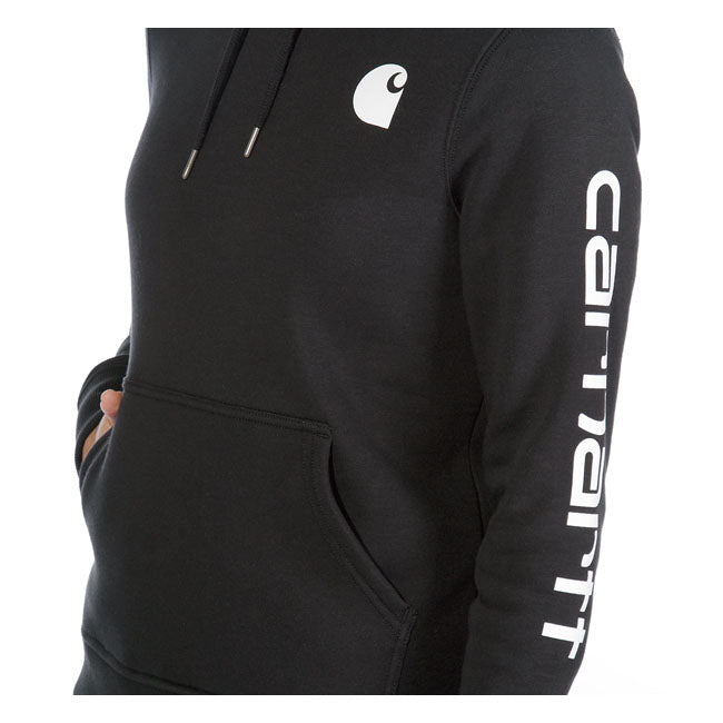 Carhartt Logo Sleeve female hoodie black Hoodies Carhartt