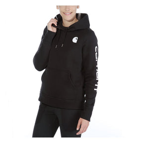 Carhartt Logo Sleeve female hoodie black Hoodies Carhartt