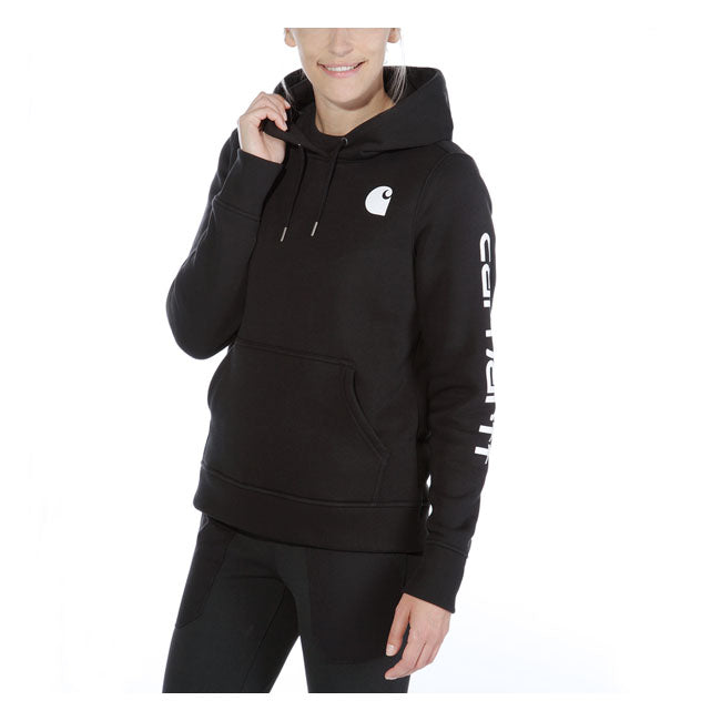 Carhartt Logo Sleeve female hoodie black Hoodies Carhartt