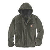 Carhartt Utility sherpa-lined jacket moss Jackets Carhartt