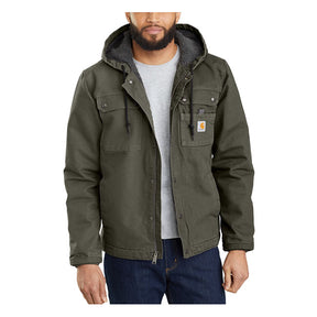 Carhartt Utility sherpa-lined jacket moss Jackets Carhartt