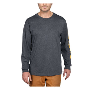 Carhartt Sleeve logo long sleeve carbon heather T-Shirt Long Sleeve Carhartt